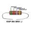 KNP 5W 0R51 J резистор проволочный; 5 Вт; 0,51(Ом); 5%