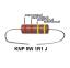 KNP 5W 1R1 J резистор проволочный; 5 Вт; 1,1(Ом); 5%