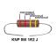 KNP 5W 1R2 J резистор проволочный; 5 Вт; 1,2(Ом); 5%