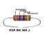 KNP 5W 36R J резистор проволочный; 5 Вт; 36(Ом); 5%