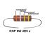 KNP 5W 3R9 J резистор проволочный; 5 Вт; 3,9(Ом); 5%