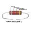 KNP 5W 820R J резистор проволочный; 5 Вт; 820(Ом); 5%
