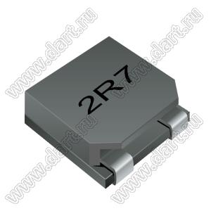 SRR1305-2R7ZL дроссель SMD экранированный; L=2,7мкГн (при 100 кГц); Iн=6,0А