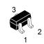 DTC114EET1 (SC-75/SOT-416) транзистор цифровой; NPN; Uкэ=50V; Uкб=50V; Iк=100мА; R1=10кОм; R2=10кОм