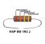 KNP 5W 1R3 J резистор проволочный; 5 Вт; 1,3(Ом); 5%