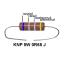 KNP 5W 0R68 J резистор проволочный; 5 Вт; 0,68(Ом); 5%