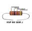 KNP 5W 300R J резистор проволочный; 5 Вт; 300(Ом); 5%