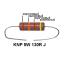 KNP 5W 130R J резистор проволочный; 5 Вт; 130(Ом); 5%
