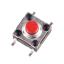 WSTP6635 кнопка тактовая пылевлагозащищенная; 6,2x6,2x5,0мм
