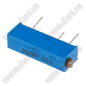 3006P-1-503 резистор подстроечный многооборотный; R=50кОм