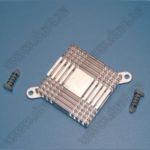 KG-365 радиатор для процессора; алюминий; 38x38x6мм