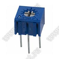 3362R-1-501 (500R) резистор подстроечный однооборотный; R=500(Ом)