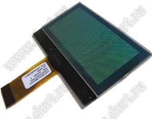 EPD12864-04 e-paper дисплей (черный и зеленый); 128x64пикс.; актив. обл. 27,505x55,025мм