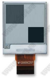BLGDEP015OC1 e-paper дисплей; 200x200пикс.; актив. обл. 27,6x27,6мм