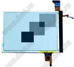 BLGDE060BAFL-T e-paper дисплей; 800x600пикс.; актив. обл. 90,6x122,4мм