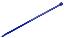 BLSST-2.5x60-06 стяжка кабельная; нейлон 66(UL); синий; L=60мм; W=2,5мм; E=12,6мм; 18кг