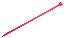 BLSST-2.5x60-10 стяжка кабельная; нейлон 66(UL); розовый; L=60мм; W=2,5мм; E=12,6мм; 18кг
