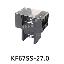 KF67SS-27.0-01P -13 клеммник барьерный, двухсторонние зажимы, корпус с монтажными ушами, с крышкой на винтах; шаг=27мм; I max=170А (стандарт UL/ICT); U=600/1000В (стандарт UL/ICT); 1-конт.