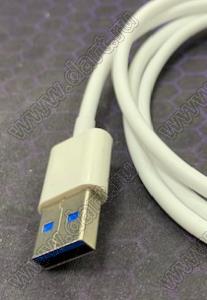 USB/AM-USB/BM-G (2C/2AWG 1.0) кабель USB; длина 1.0м; цвет серый