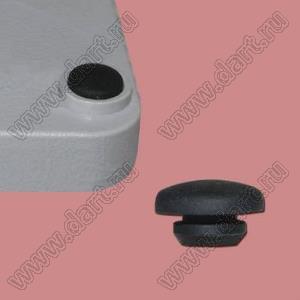 GMC-3RF ножка приборная; силиконовая резина; черный