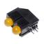 BLH50F-2AD-RS блок 2 круглых светодиода D=5мм; оранжевый; 605нм; 2-LEDs; 60°