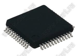 STM32F031C4T6 (LQFP-48) микроконтроллер 32-bit ARM® Cortex®-M0; F=48MHz; I²C, IrDA, LINbus, SPI, UART/USART; DMA, I&sup2;S, POR, PWM, WDT; I/O=39шт; FLASH 16KB (16Kx8); EEPROM -; RAM 4Kx8; Uпит.=2,0...3,6V; A/D 13x12b; генератор внутренний; Tраб. -40