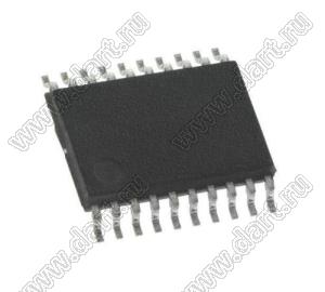 STM32F042F6P6TR (TSSOP-20) микроконтроллер 32-bit ARM® Cortex®-M0; F=48MHz; CANbus, HDMI-CEC, I²C, IrDA, LINbus, SPI, UART/USART, USB; DMA, I&sup2;S, POR, PWM, WDT; I/O=16шт; FLASH 32KB (32Kx8); EEPROM -; RAM 6Kx8; Uпит.=2,0...3,6V; A/D 12x12b; генер