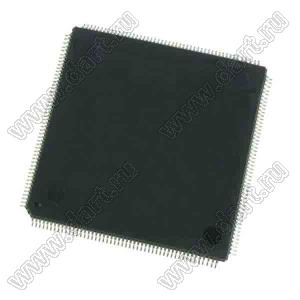 STM32H743BIT6 (LQFP-208) микроконтроллер 32-bit ARM® Cortex®-M7; F=480MHz; CANbus, EBI/EMI, Ethernet, I²C, IrDA, LINbus, MDIO, MMC/SD/SDIO, QSPI, SAI, SPDIF, SPI, SWPMI, UART/USART, USB OTG; Brown-out Detect/Reset, DMA, I&sup2;S, LCD, POR, PWM, WDT; 