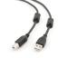 ССG-USB2-AMBM-6 (USB/AM-USB/BM cable 1,8m) кабель USB (п-п) тип А/ тип B, 1,8 мс фильтрами от помех, черный