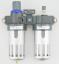 BFC3000-HC10 двухкомпонентный водомасляный сепаратор и фильтр для регулирования давления с разъемом 10 мм улучшенный; 0,01...0,8Mpa; 10mmдюйм