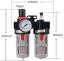BFC4000 двухкомпонентный водомасляный сепаратор и фильтр для регулирования давления без разъема; 0,01...0,8Mpa; 1/2дюйм