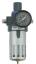 BFR3000-HC10 фильтр для регулирования давления и фильтрации масла с разъемом 10 мм улучшенный; 0,01...0,8Mpa; 10mmдюйм