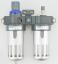 BFC4000-HC12 двухкомпонентный водомасляный сепаратор и фильтр для регулирования давления с разъемом 12 мм улучшенный; 0,01...0,8Mpa; 12mmдюйм