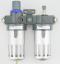 BFC2000-HC4 двухкомпонентный водомасляный сепаратор и фильтр для регулирования давления с разъемом 4 мм улучшенный; 0,01...0,8Mpa; 4mmдюйм