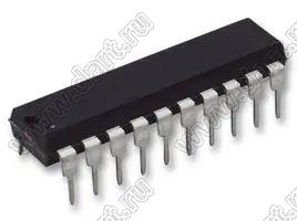 MAX3223EPP (PDIP-20) микросхема 2 передатчика / 2 приемника RS-232, RS-562; S tr=120; автоотключение; Uпит.=3,0...5,5В; Tраб. -40...+85°C