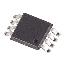 MAX1487CUA (μMAX-8) микросхема маломощный приемопередатчик RS-485/RS-422 с ограниченной скоростью нарастания; Uпит.=5V; Tраб. 0...+70°C
