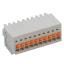 KFM250A-2.5-10P-19 розетка на кабель с пружинными зажимами проводов; шаг 2,5мм; I max=4/5А (UL/ICT); U=125/130В (UL/ICT); 10-конт.