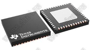 SN75DP159RGZT (VQFN-48) микросхема ретаймер переключения уровня TMDS™/HDMI™ с подключением по переменному току, 6 Гбит/с; Uпит.=3,0...3,6В; Tраб. 0...+85°C