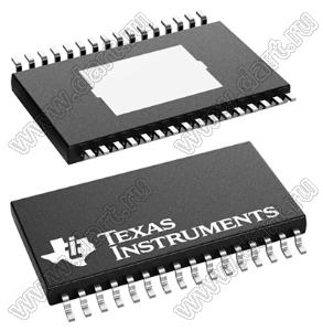 TAS5720ATDAPQ1 (HTSSOP-32) микросхема автомобильный аудиоусилитель класса D с замкнутым контуром и цифровым входом, 1x25 Вт; Uпит.=3,0…3,63 / 4,5…26,4В; Tраб. -40...+105°C