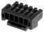 MOLEX Micro-Lock1.25™ 5055650501 корпус однорядной розетки на кабель, цвет черный; 5-конт.