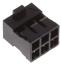 Molex Milli-Grid™ 51110-0652 корпус разъема на провод с центральным ключом и без защелки; шаг 2,00мм; P 2,00мм; 6-конт.